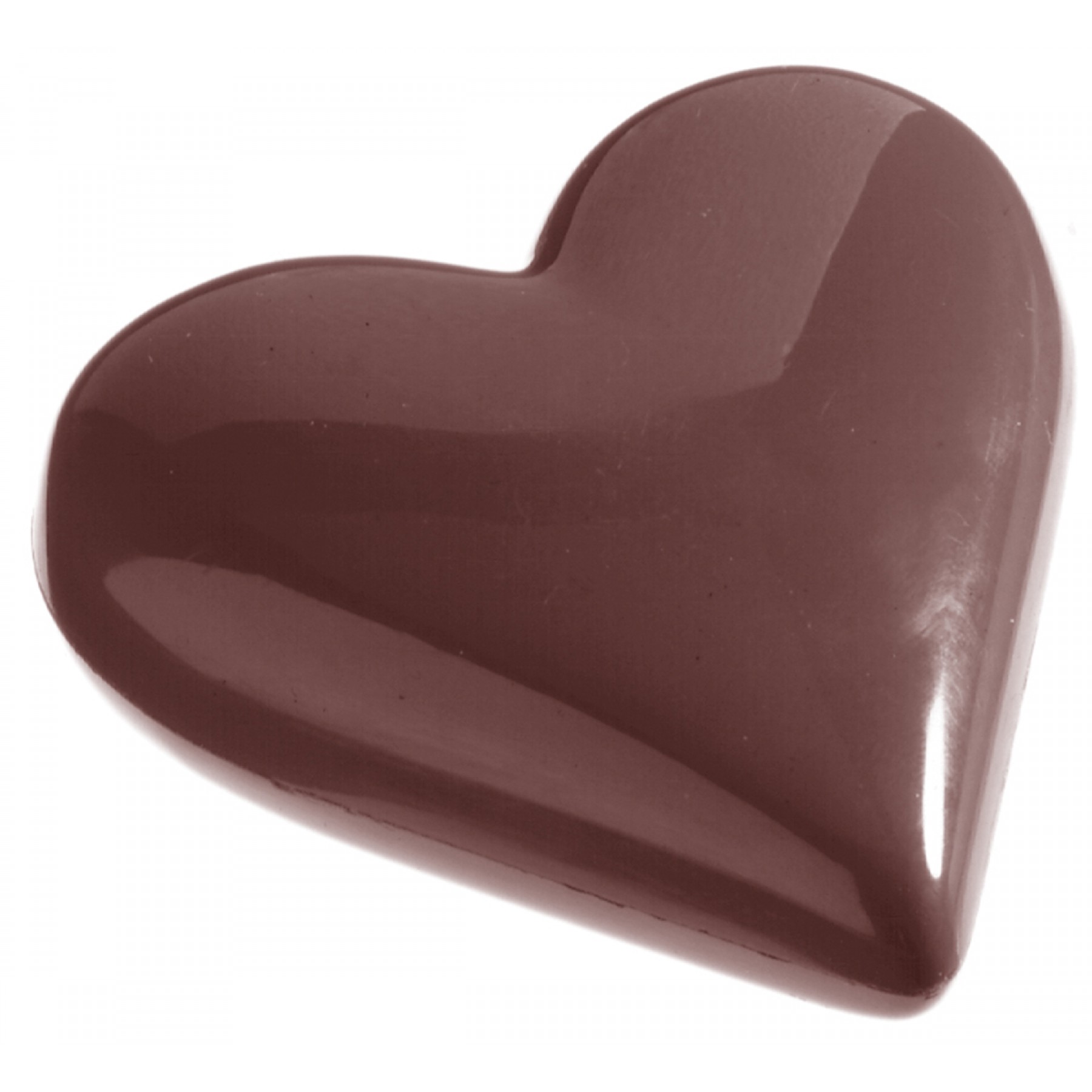 1145 CW поликарбонатная форма для шоколада Heart